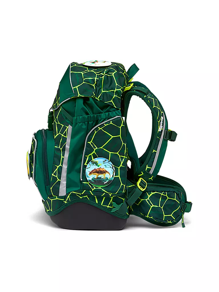 ERGOBAG | Schultaschen Set 6tlg PACK - BärRex | koralle