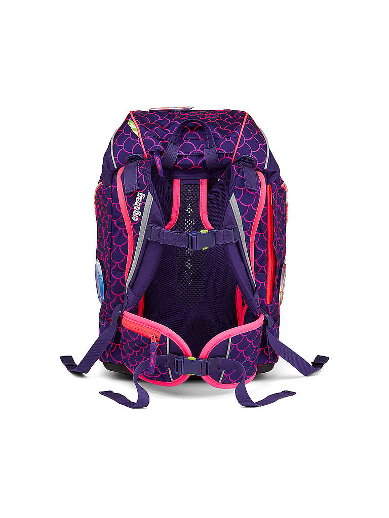 ERGOBAG | Schultaschen Set 6tlg Pack - PerlentauchBär | lila