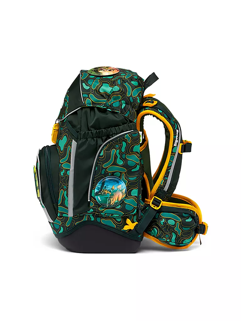 ERGOBAG | Schultaschen Set 6tlg PACK - TriBäratops | koralle
