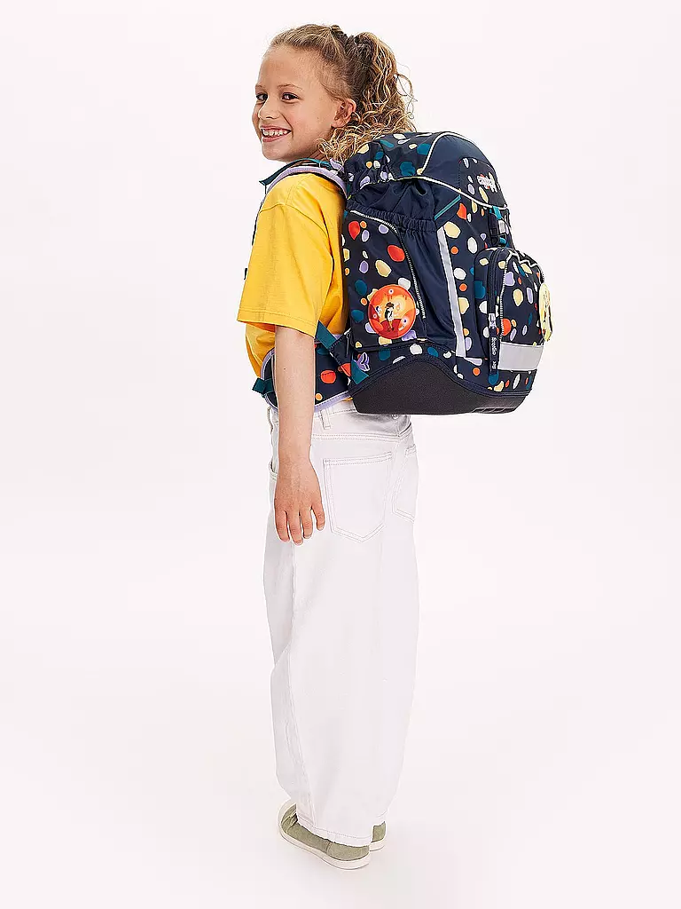 ERGOBAG | Schultaschen Set 6tlg PACK Bärensteinhöhle | koralle