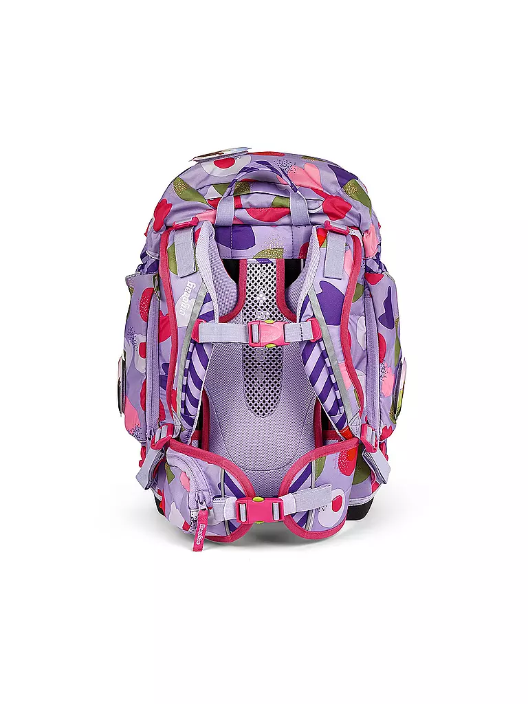 ERGOBAG | Schultaschen Set 6tlg PACK BlütenzauBär | koralle