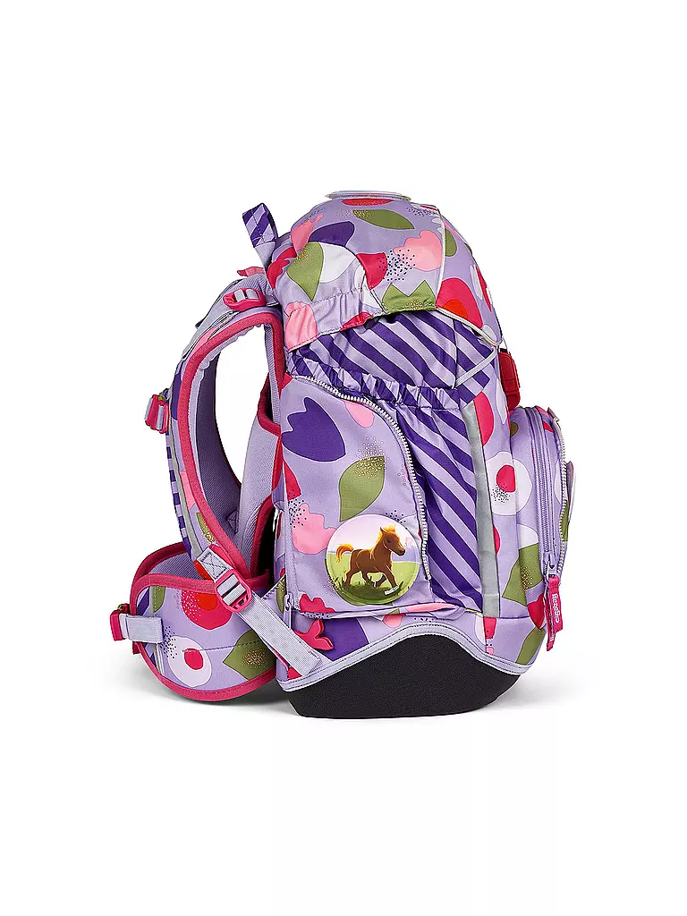ERGOBAG | Schultaschen Set 6tlg PACK BlütenzauBär | koralle