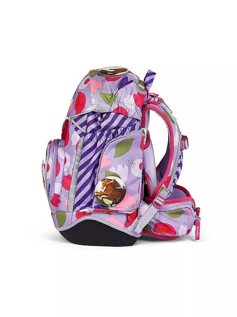 ERGOBAG | Schultaschen Set 6tlg PACK BlütenzauBär | koralle
