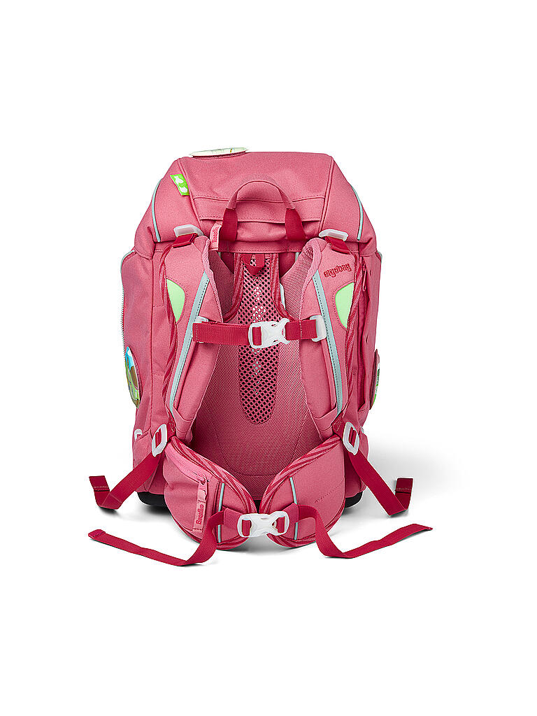 ERGOBAG | Schultaschen Set 6tlg Pack Lamas in Bärjamas | rosa