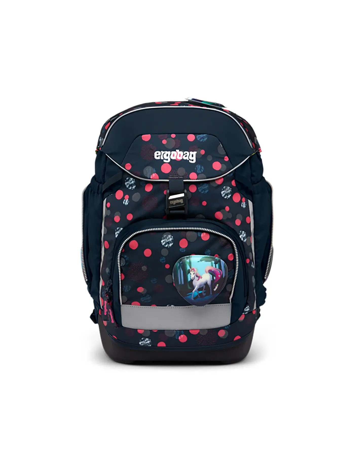 ERGOBAG | Schultaschen Set 6tlg PACK Reflex Glow - PhantBärsi | dunkelblau