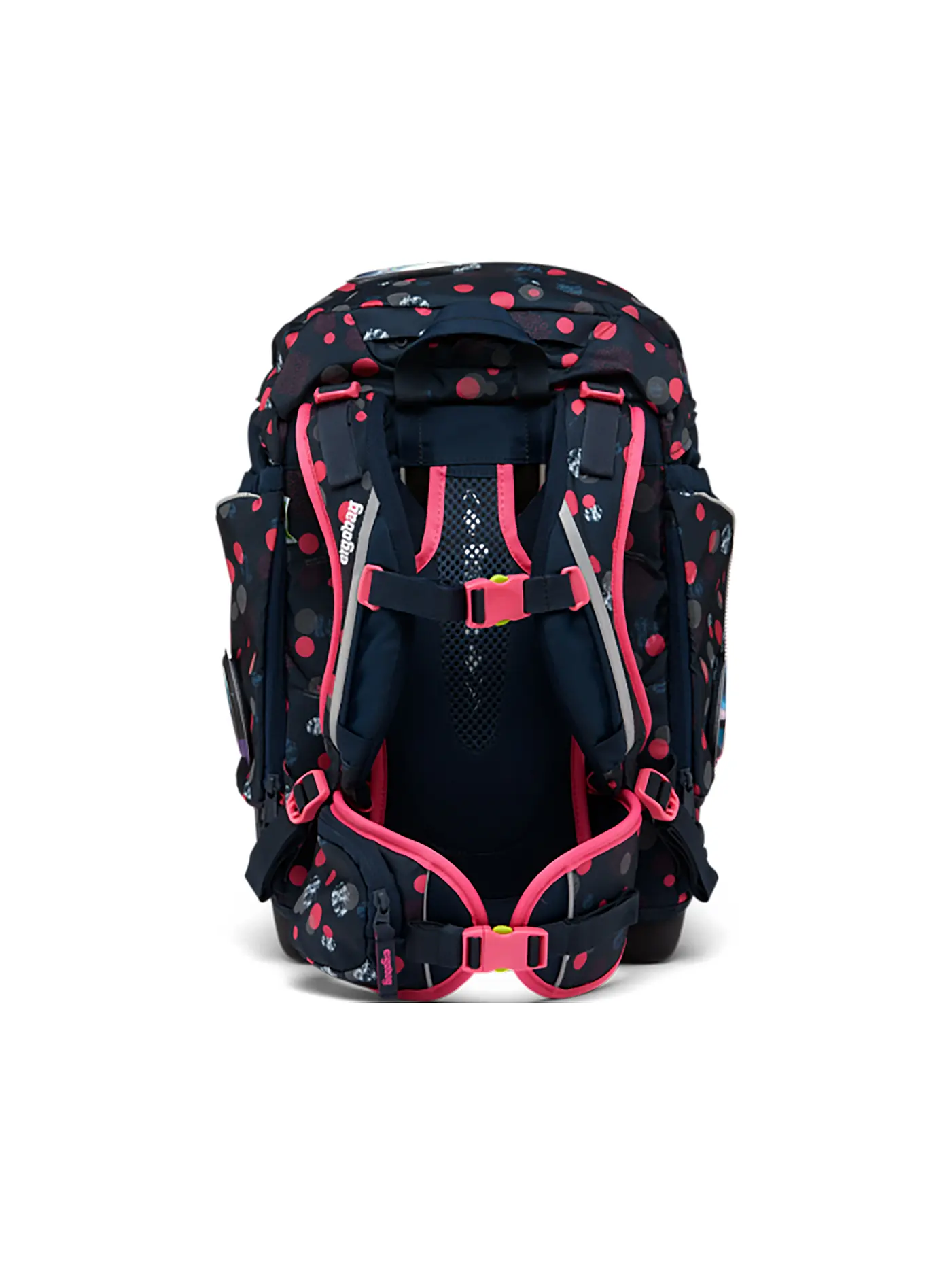 ERGOBAG | Schultaschen Set 6tlg PACK Reflex Glow - PhantBärsi | dunkelblau