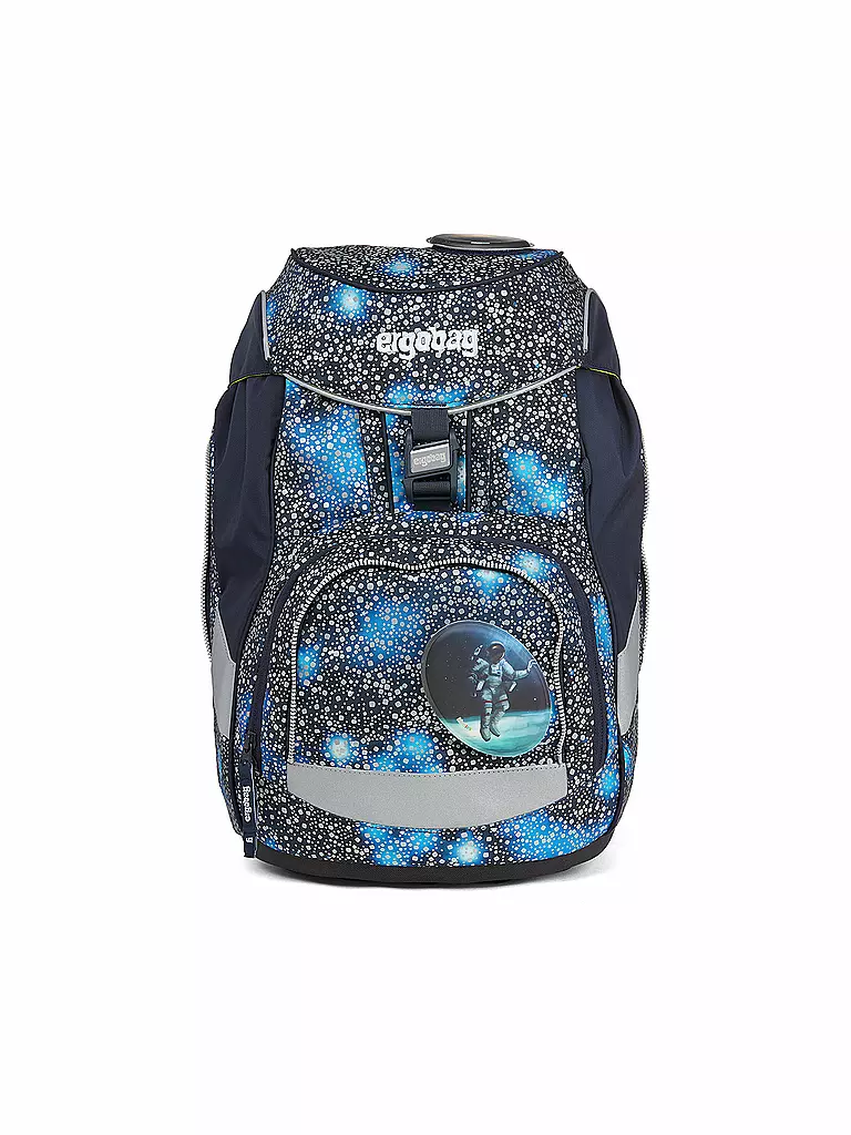 ERGOBAG | Schultaschen Set 6tlg. Pack - Bär Anhalter durch die Galaxie | dunkelblau