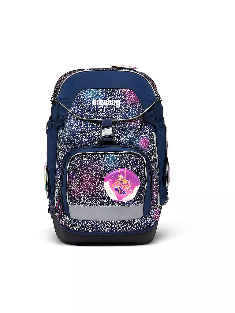 ERGOBAG | Schultaschen Set 6tlg. Pack - Bärlaxy | lila