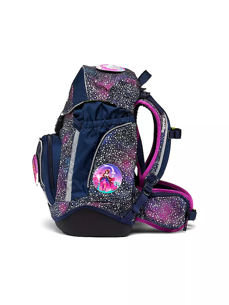 ERGOBAG | Schultaschen Set 6tlg. Pack - Bärlaxy | lila