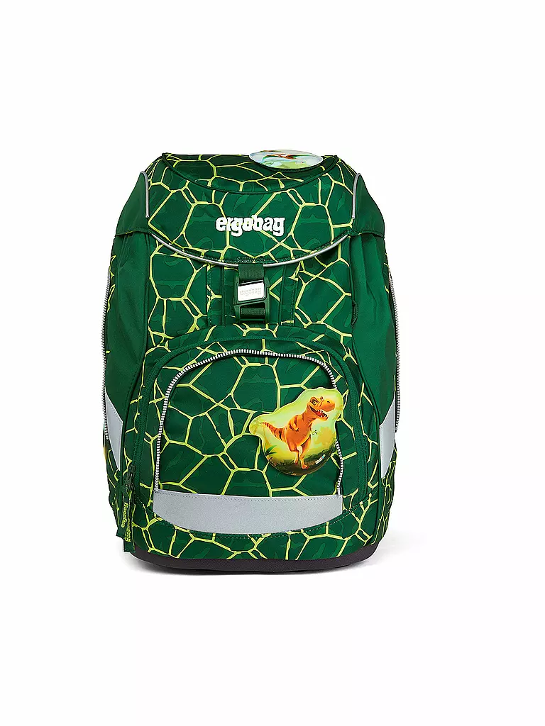 ERGOBAG | Schultaschen Set 6tlg. Pack - BärRex | grün