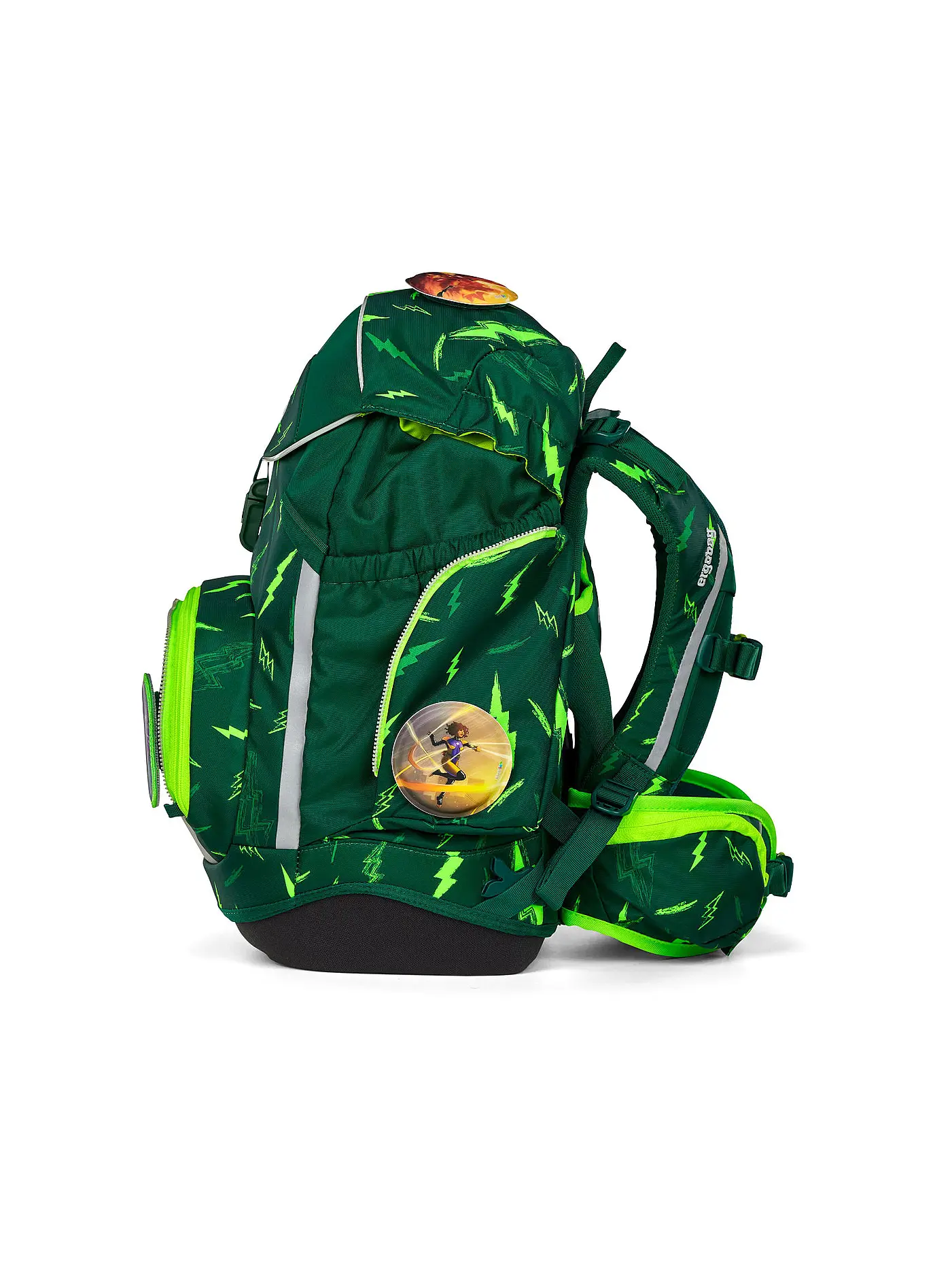 ERGOBAG | Schultaschen Set 6tlg. PACK Bärtastisch | dunkelgrün