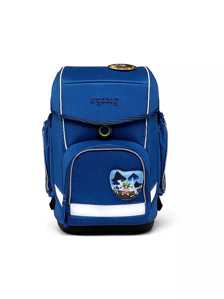 ERGOBAG | Schultaschen Set Cubo 5tlg WaldmonstBär | blau