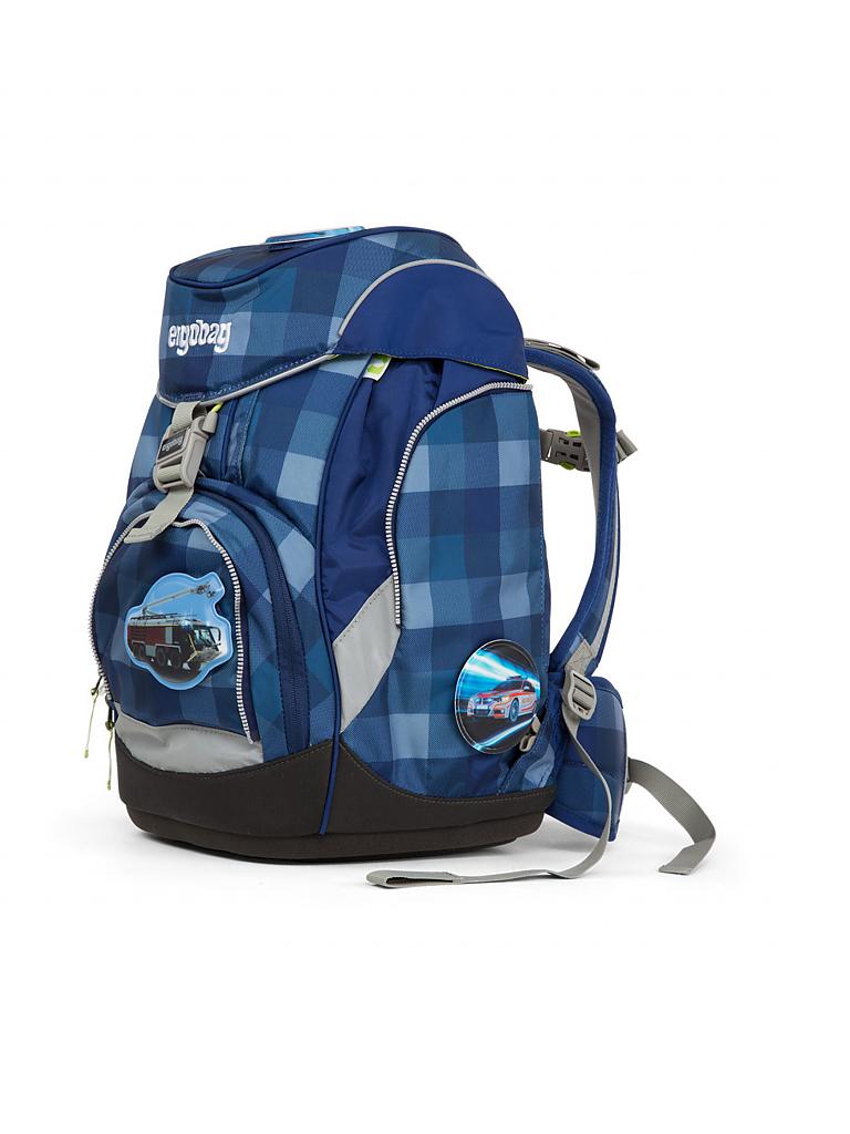 ERGOBAG SchultaschenSet 6tlg. "KaroalaBär" blau