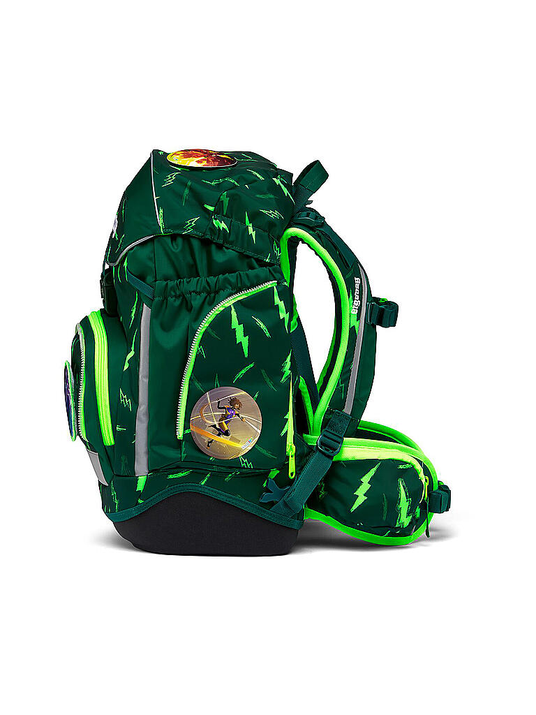 ERGOBAG | Schultaschen-Set 6-tlg. Pack - Bärtastisch | grün