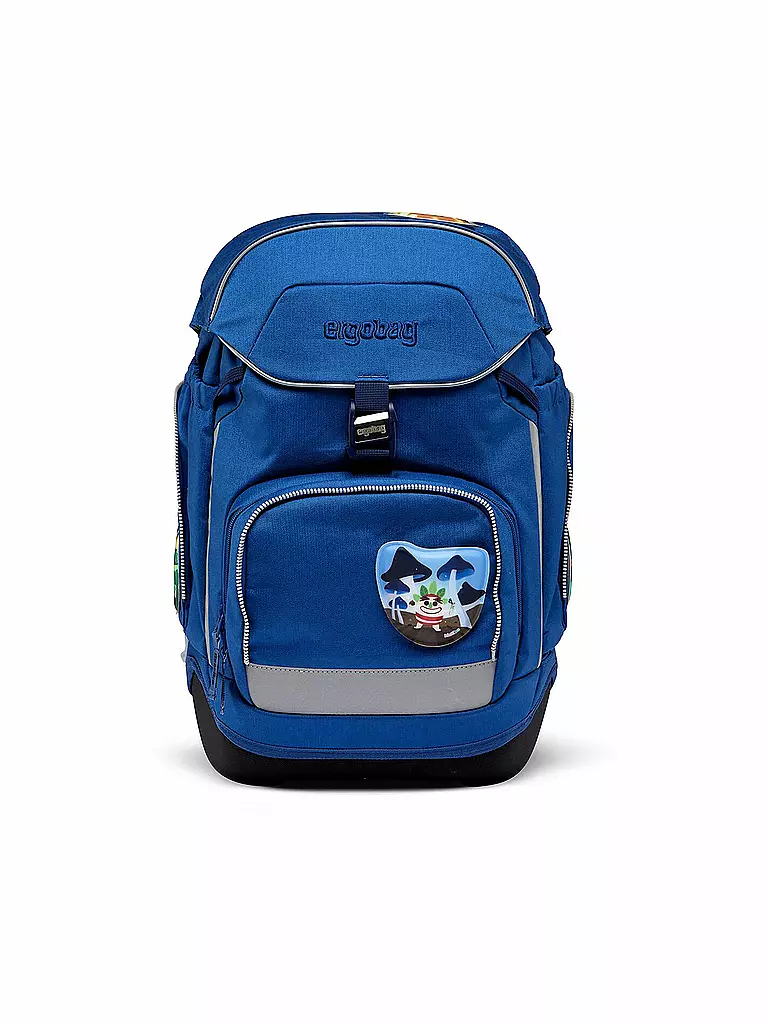 ERGOBAG | Schultaschen-Set 6-tlg. Pack - WaldmonstBär | blau