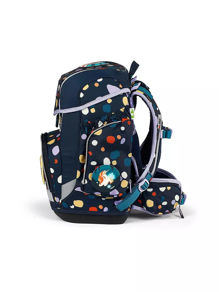 ERGOBAG | Schultaschenset 5tlg CUBO - Bärnsteinhöhle | petrol