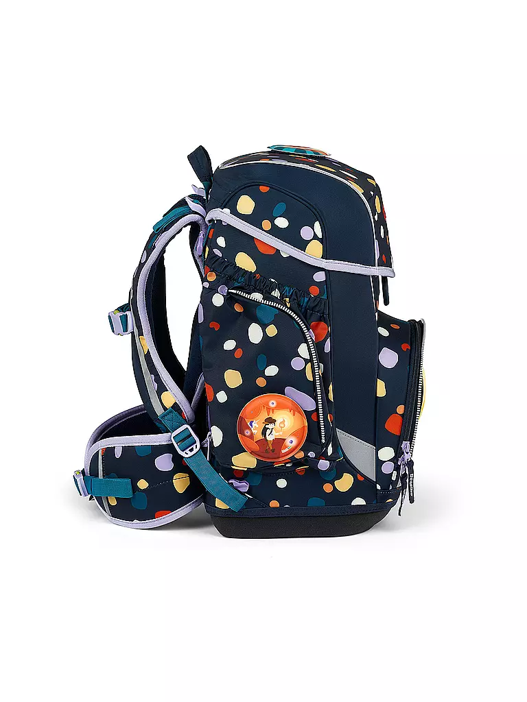 ERGOBAG | Schultaschenset 5tlg CUBO - Bärnsteinhöhle | petrol