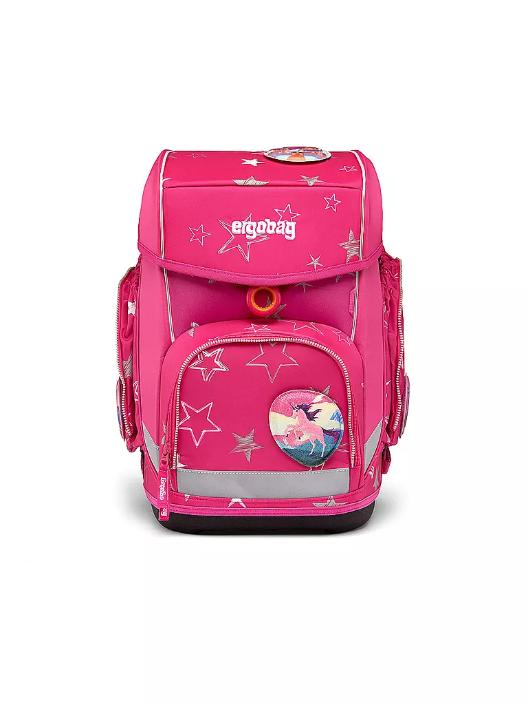 ERGOBAG | Schultaschenset 5tlg CUBO - SternzaubBÄr  | pink