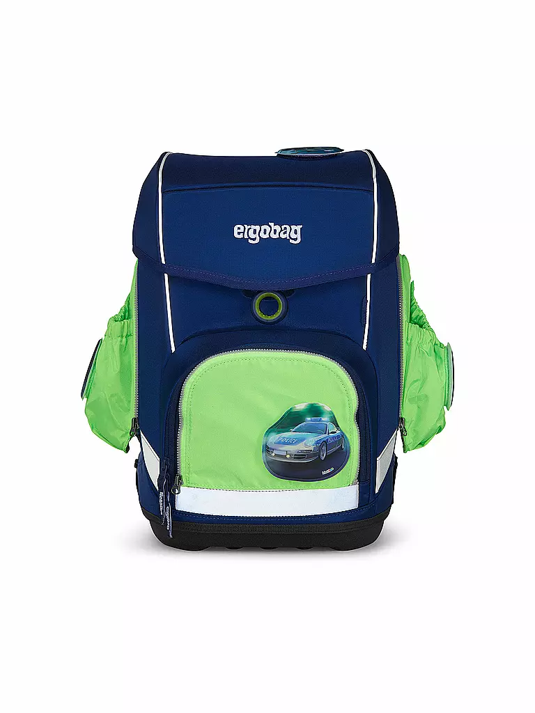 ERGOBAG | Seitentaschen Zip-Set Grün | gelb