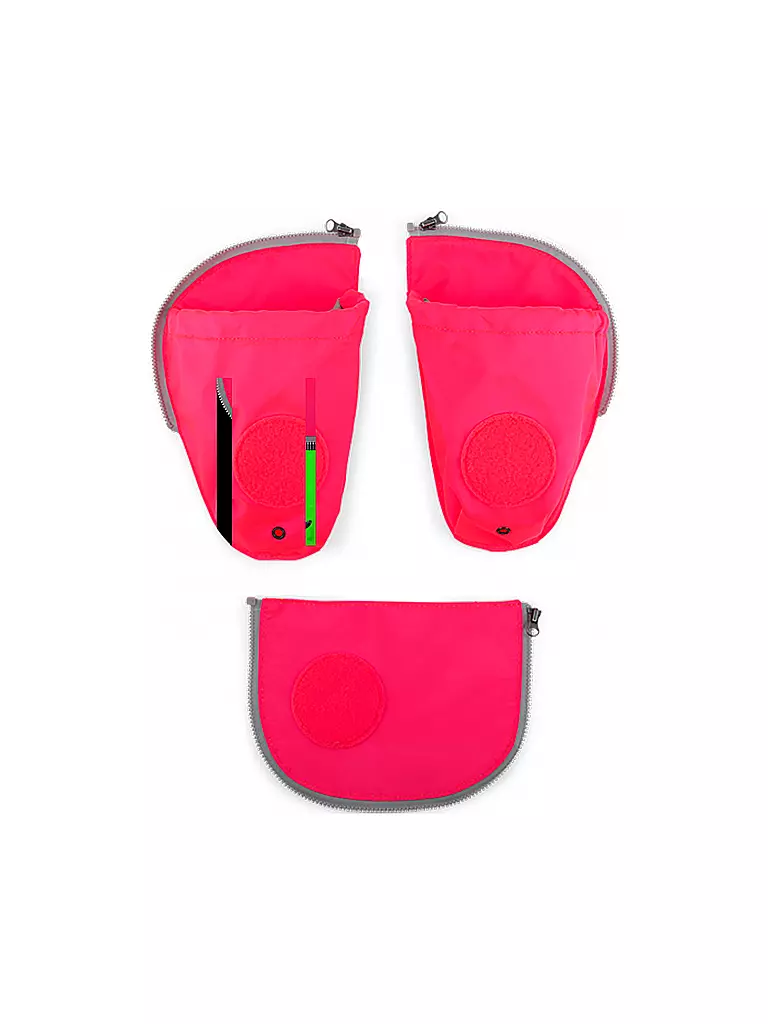 ERGOBAG | Seitentaschen Zip-Set Pink | pink