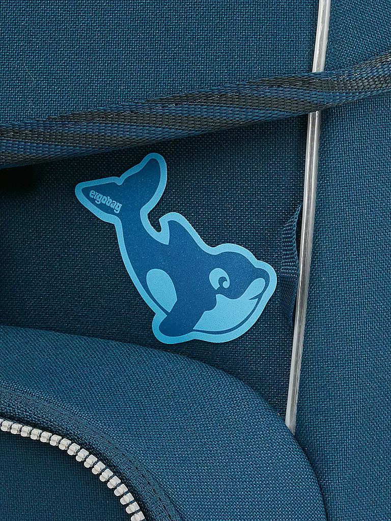 ERGOBAG Sticker Set Meeresbewohner blau
