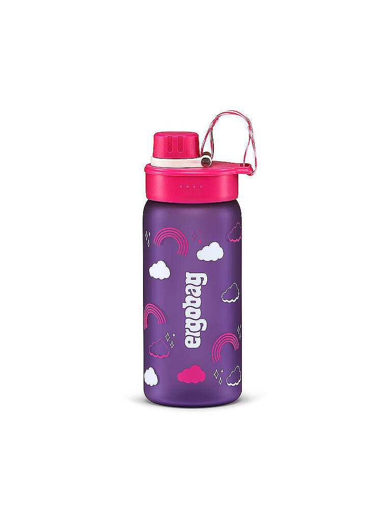 ERGOBAG | Trinkflasche 0,5L Regenbogen | lila