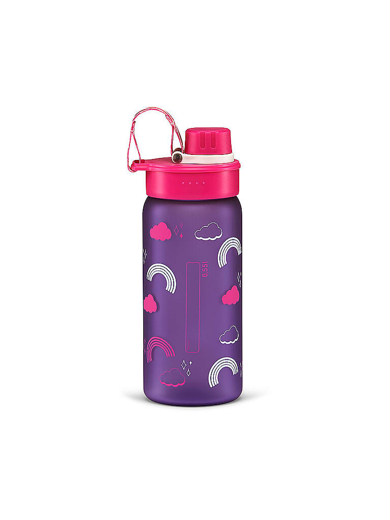 ERGOBAG | Trinkflasche 0,5L Regenbogen | lila