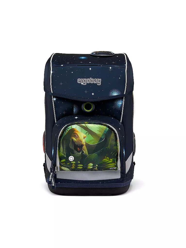 ERGOBAG | Zip Set Zippies LED Dinosaurier | bunt