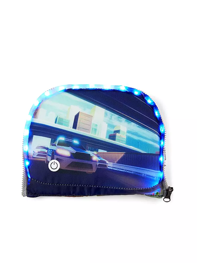 ERGOBAG | Zip Set Zippies LED Polizei | bunt