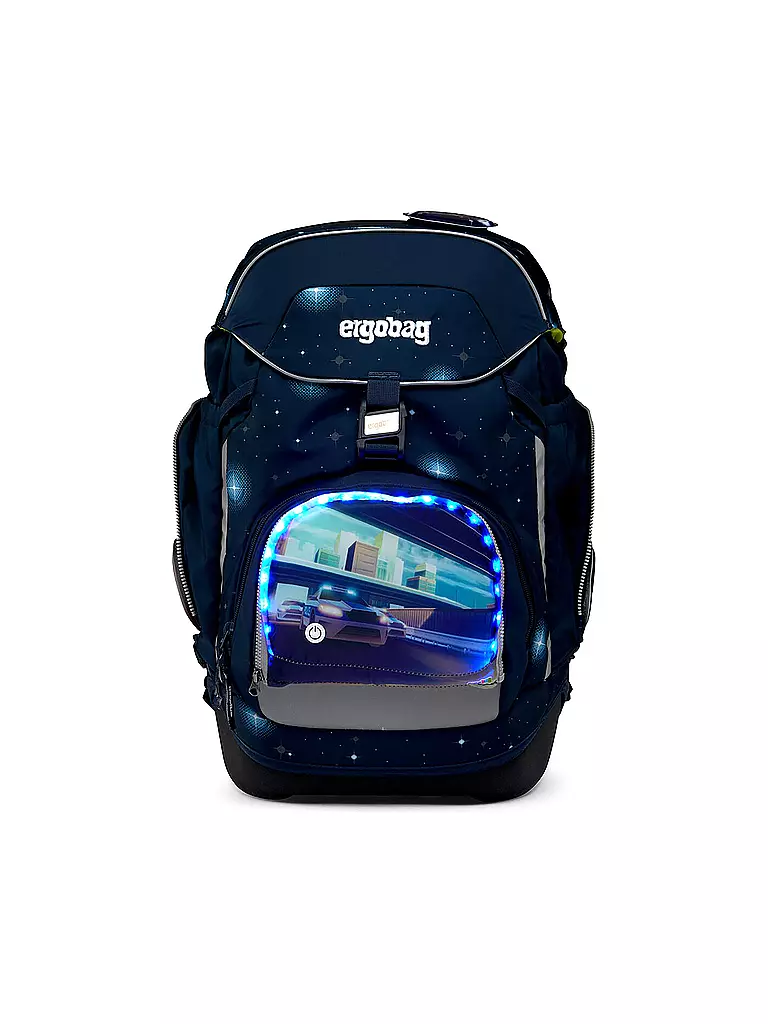 ERGOBAG | Zip Set Zippies LED Polizei | bunt