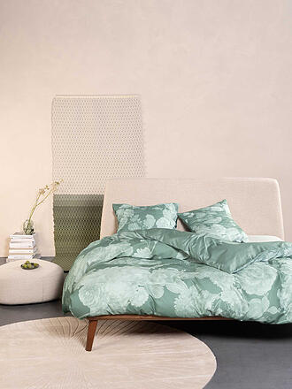 ESSENZA | Satin Bettwäsche EUNICE 70x90/140x200cm Dusty Teal