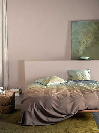 ESSENZA | Satin Bettwäsche LUNARE 70x90cm/140x200cm Dusty Teal