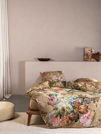 ESSENZA | Satin Bettwäsche ROSABELLE 70x90cm/140x200cm Golden Sand