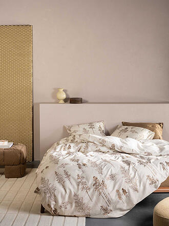 ESSENZA | Satin Bettwäsche CECILE 70x90cm/140x200cm Vanilla 