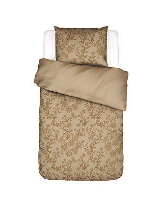 ESSENZA | Satin Bettwäsche CLAUDINE 70x90cm/140x200cm Golden Sand