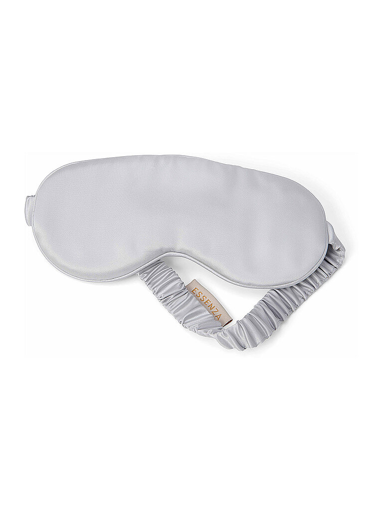 ESSENZA Seiden Schlafmaske ALICE Cloud Grey hellgrau