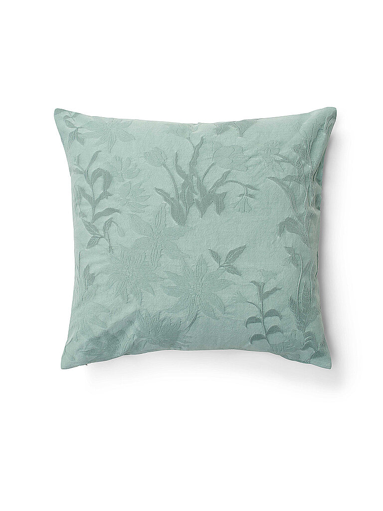 ESSENZA Kissen gefüllt CLAUDINE 50x50cm Dusty Deal mint