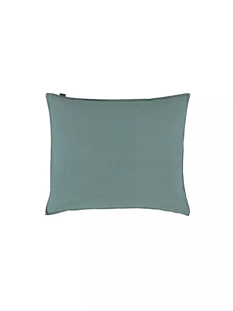 ESSENZA | Renforce-Bettwäsche "Guy" 70x90cm / 140x200cm (Sea Green) | dunkelgrün