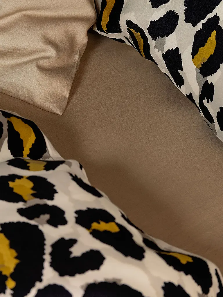 ESSENZA | Satin Bettwäsche  70x90cm / 140x220cm FEDELIA Sand Storm | 