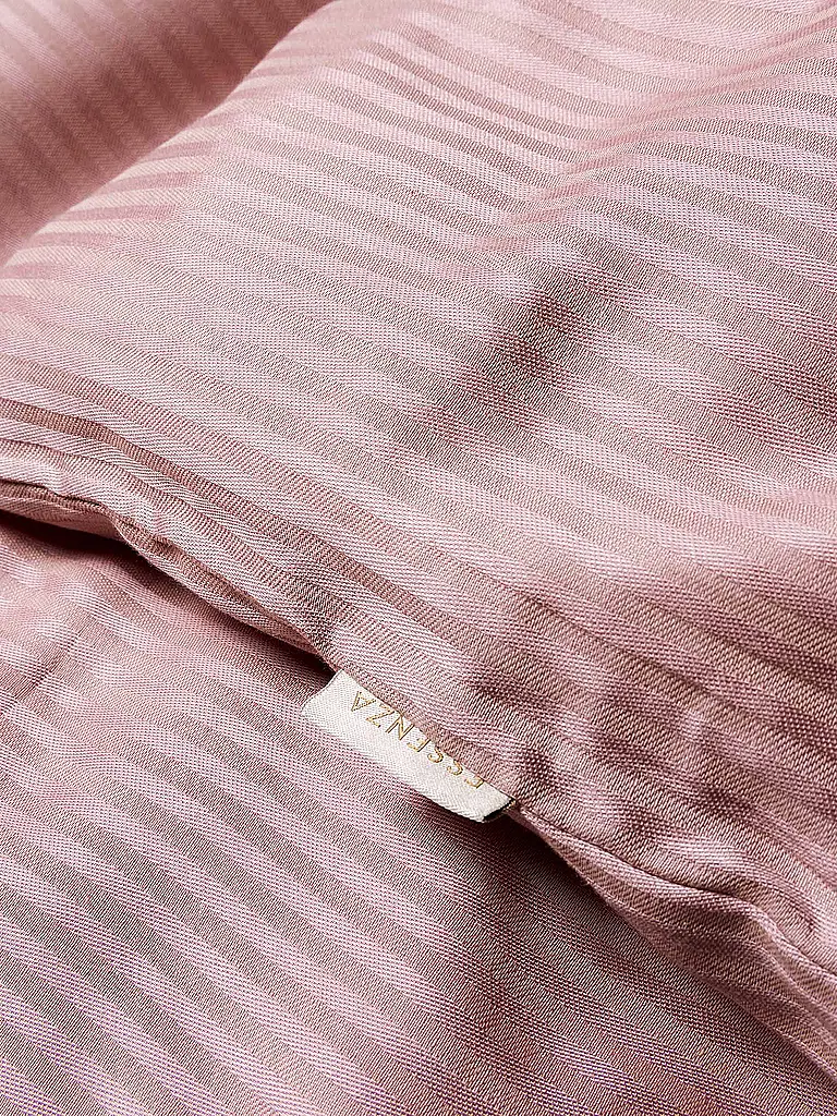 ESSENZA | Satin Bettwäsche 70x90cm / 140x200cm COLETTA Woodrose | rosa