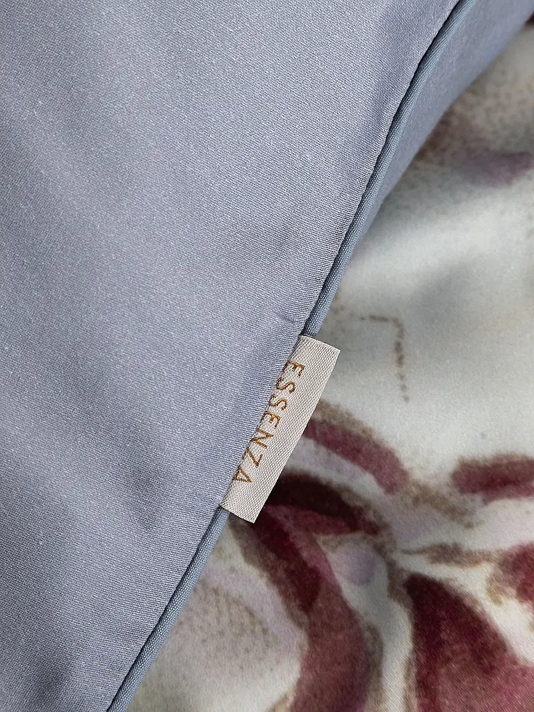 ESSENZA | Satin Bettwäsche 70x90cm / 140x200cm MADIA Global Grey | hellgrau