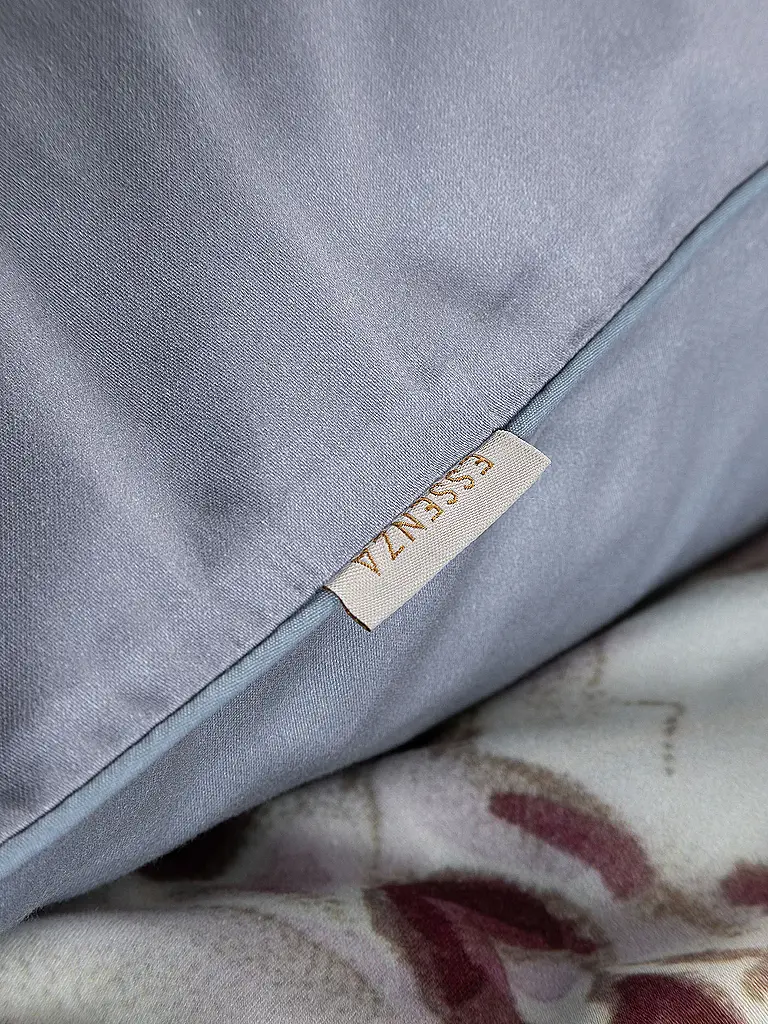 ESSENZA | Satin Bettwäsche 70x90cm / 140x200cm MADIA Global Grey | hellgrau