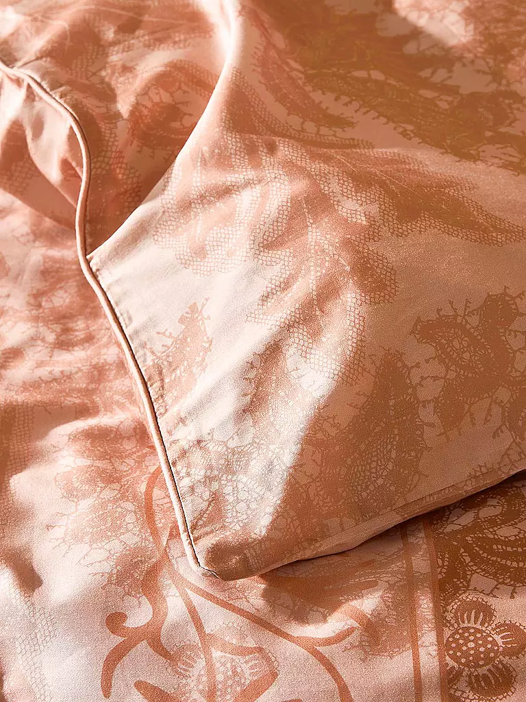 ESSENZA | Satin Bettwäsche 70x90cm / 140x200cm Maere Pink Sand | rosa