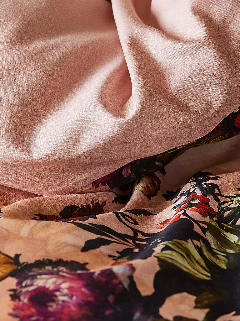 ESSENZA | Satin Bettwäsche 70x90cm/140x200cm KARLI Darling Pink | rosa