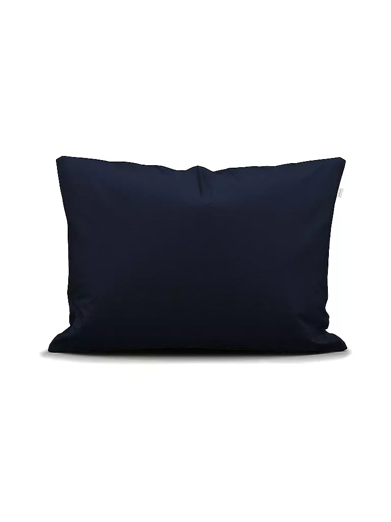 ESSENZA | Satin Bettwäsche FEDA 70x90cm/140x200cm Night Blue | dunkelblau