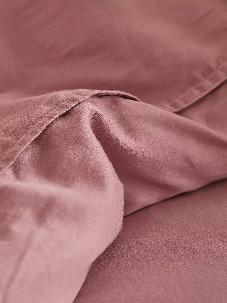 ESSENZA | Satin Bettwäsche Minte 70x90cm / 140x200cm Woodrose  | rosa