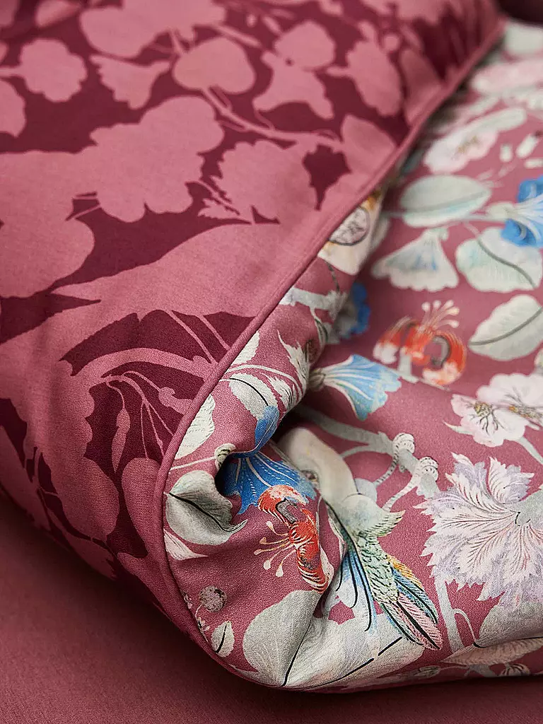ESSENZA | Satin-Bettwäsche ALESTE 70x90cm/140x200cm Mauve | lila