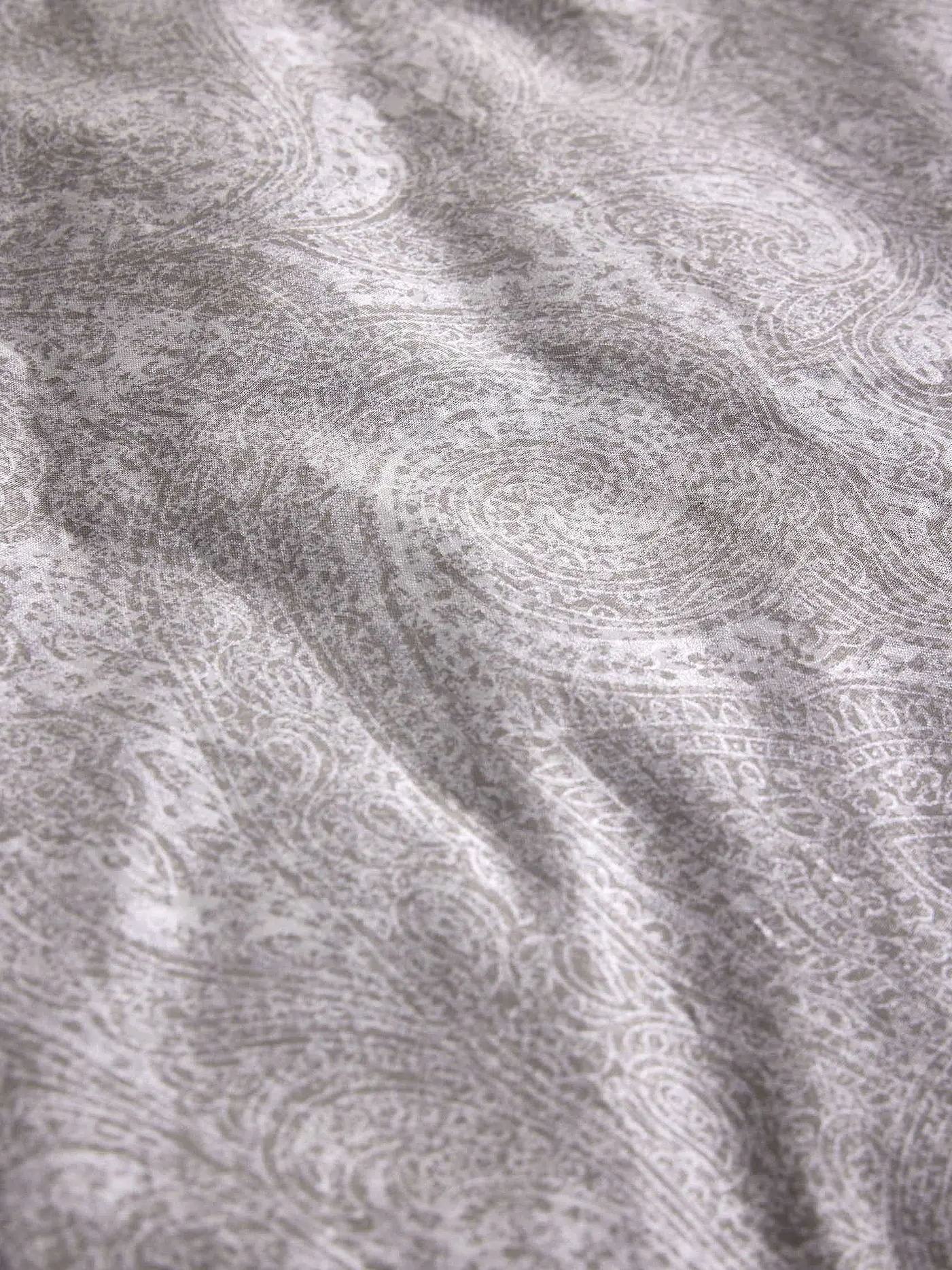 ESSENZA | Satin-Bettwäsche FABRICE 70x90cm/140x200cm Cloud Grey  | hellgrau