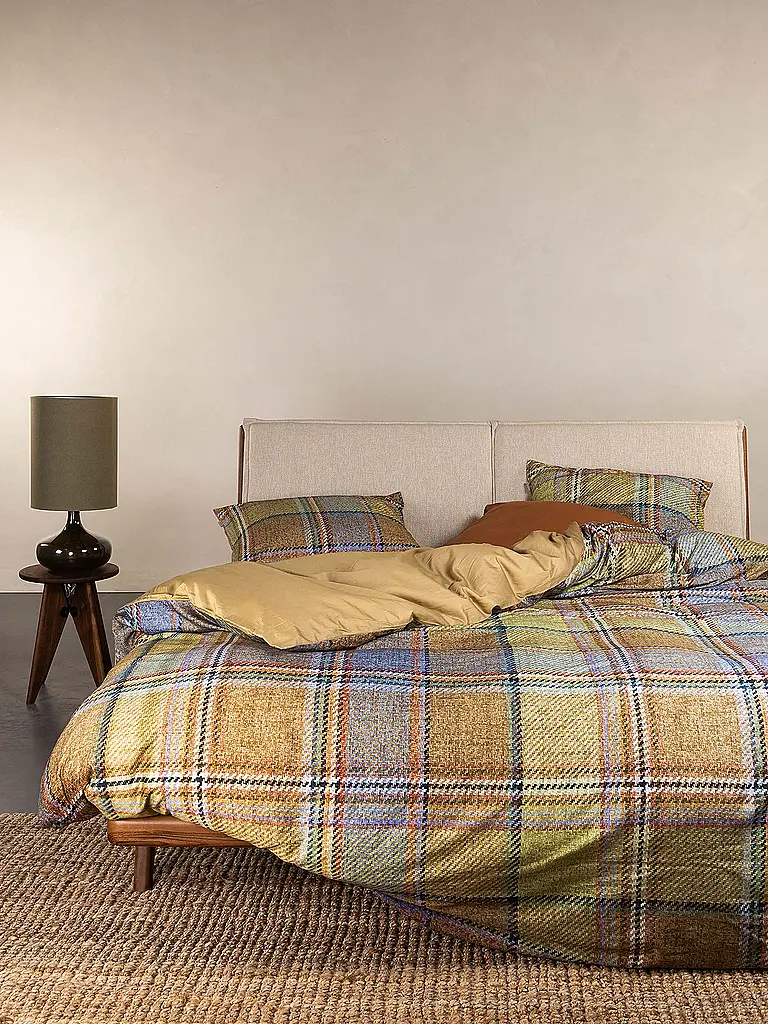 ESSENZA | Twill Bettwäsche 70x90cm / 140x200cm MEAU Camel | senf