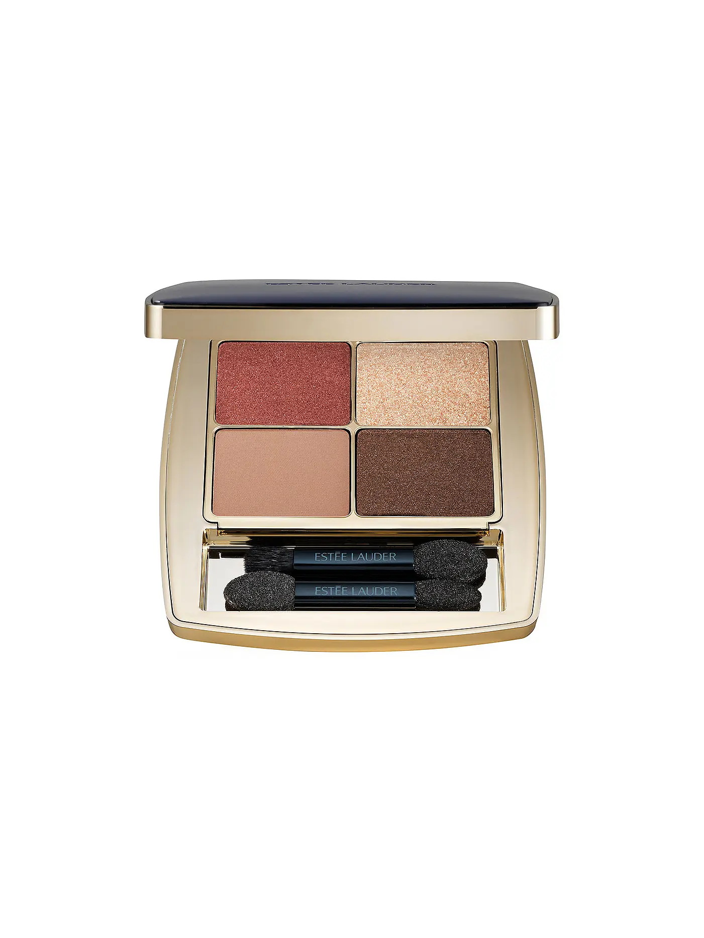 ESTÉE LAUDER | Lidschatten - Pure Color Envy Luxe Eyeshadow Quad ( 01 Rebel Petals ) | kupfer